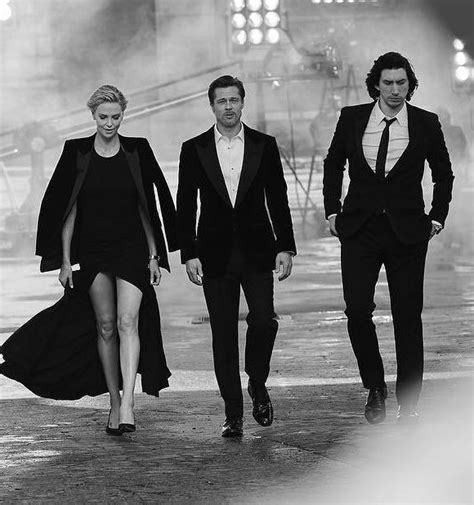 breitling ad with charlize theron and brad pitt|brad pitt movie squad.